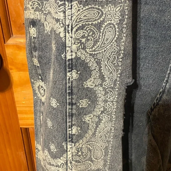 Easel Blue Denim Overalls - Picture 3 of 7